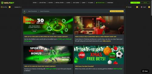 Weltbet Screenshot