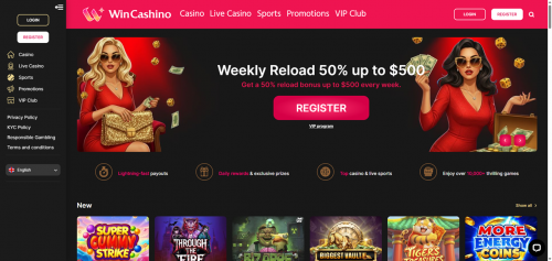 WinCashino Screenshot