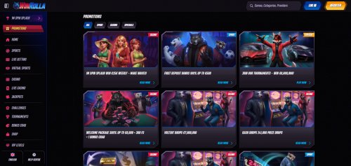 WinRolla Casino Screenshot