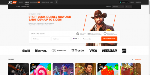 XLbet Screenshot