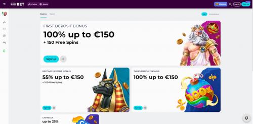 BDMbet Casino Screenshot