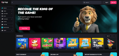 Tip-Top.bet Screenshot