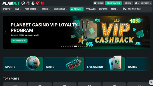 Planbet Screenshot