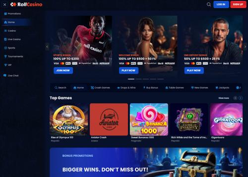 RollCasino Screenshot